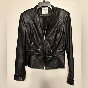 Zara leather jacket